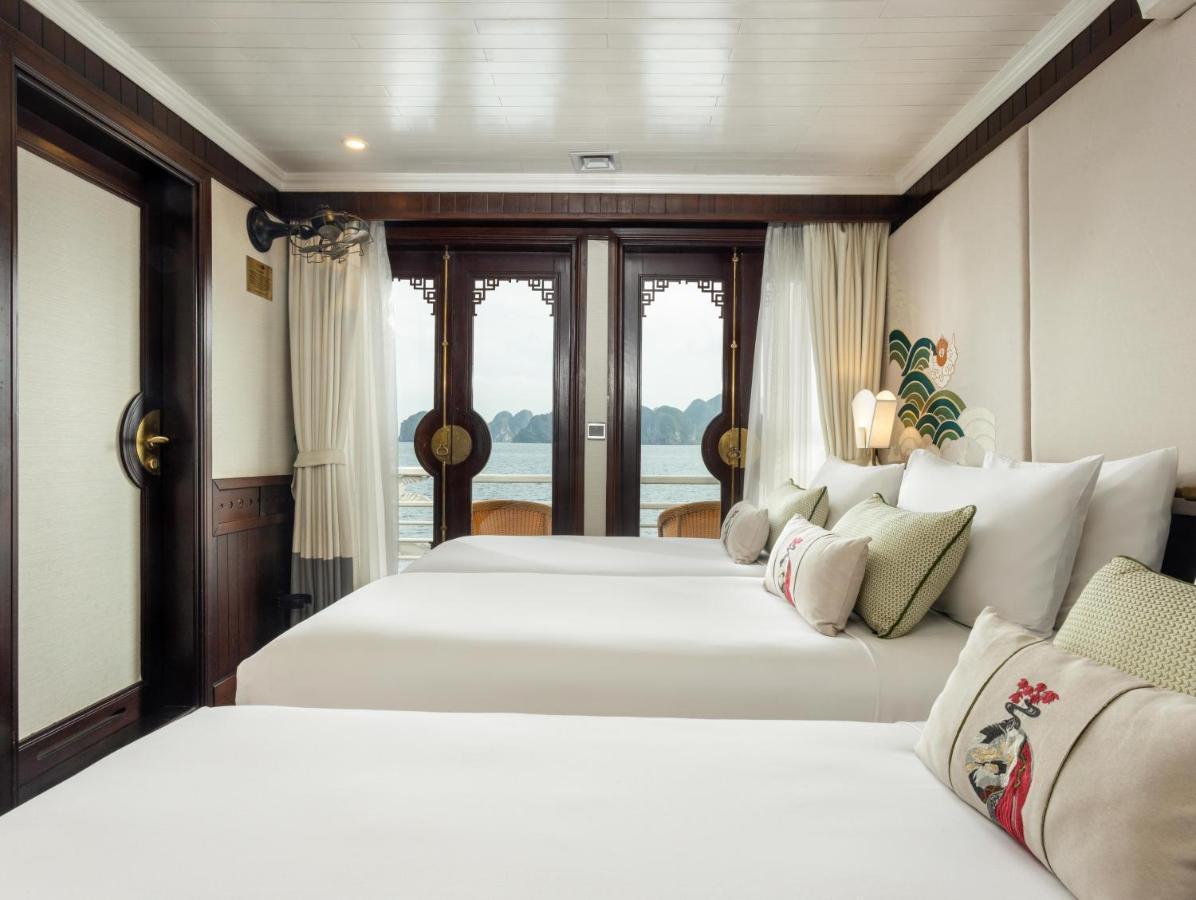 The Au Co Cruise - Managed By Bhaya Cruise Hotell Ha Long Eksteriør bilde