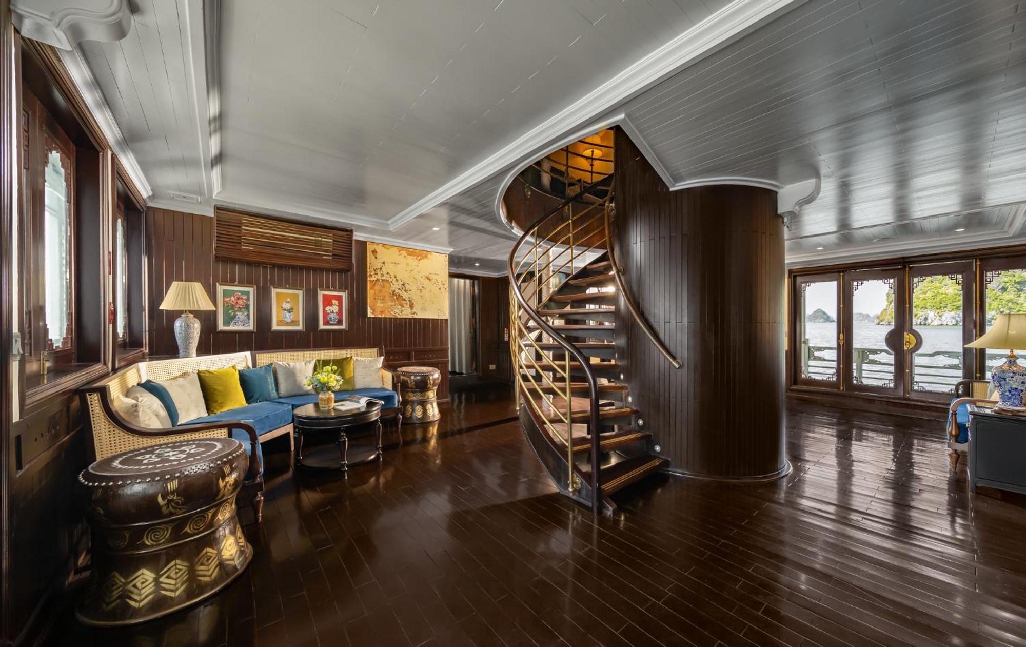 The Au Co Cruise - Managed By Bhaya Cruise Hotell Ha Long Eksteriør bilde