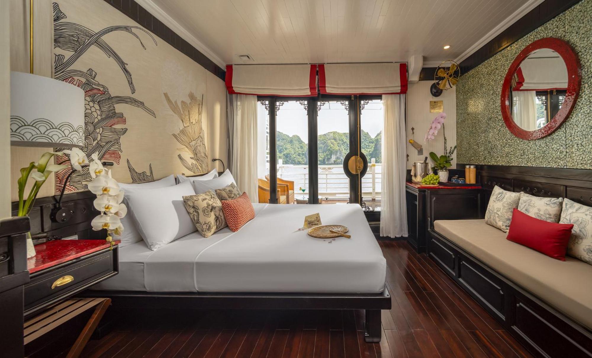 The Au Co Cruise - Managed By Bhaya Cruise Hotell Ha Long Eksteriør bilde