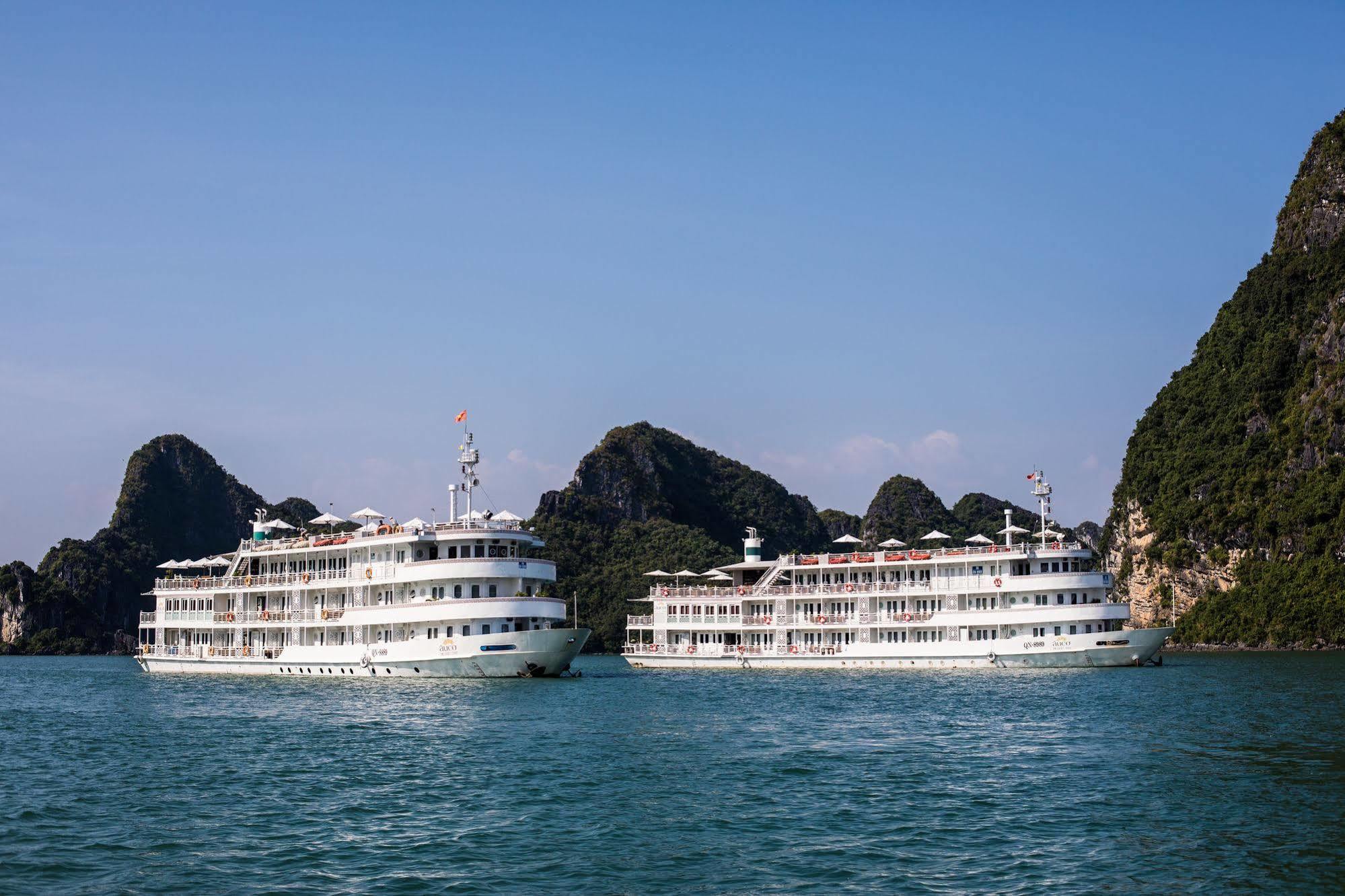 The Au Co Cruise - Managed By Bhaya Cruise Hotell Ha Long Eksteriør bilde